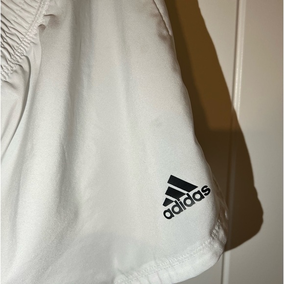 worn adidas sting soccer shorts white medium - Picture 2 of 4